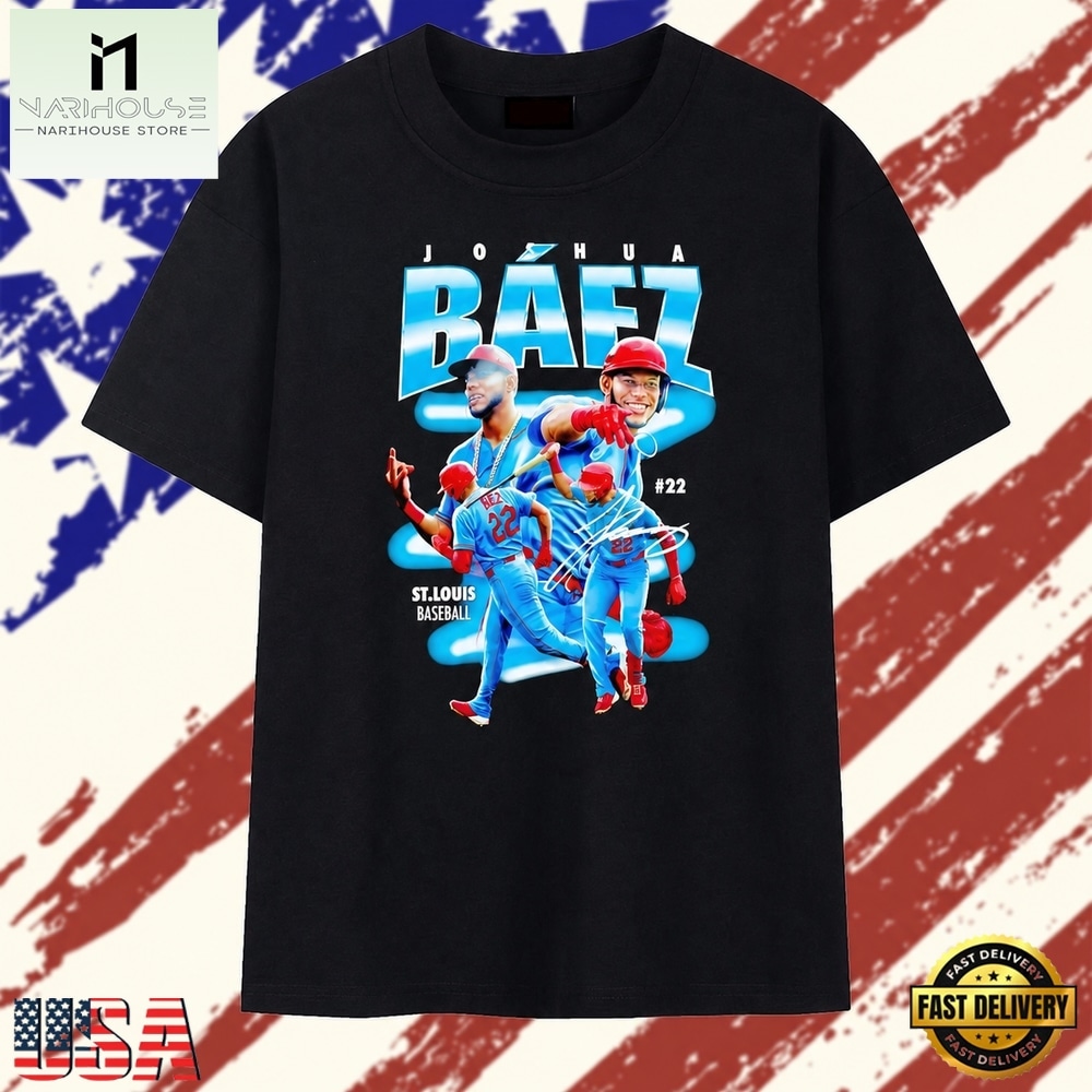 Joshua Baez St Louis Baseball No 22 Signature T Shirt, Stylish 2D Graphic Shirt Joshua Baez St Louis Baseball No 22 Signature T Shirt, Stylish 2D Graphic Shirt