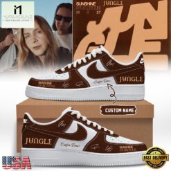 Jungle Sunshine World Tour 2026 27 Limited Edition Signature Red Air Force 1 Shoes Sneakers