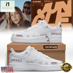 Jungle Sunshine World Tour 2026 27 Limited Edition Signature White Air Force 1 Shoes Sneakers