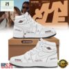 Jungle Sunshine World Tour 2026 27 Limited Edition Signature White Air Jordan 1 Hightop Shoes