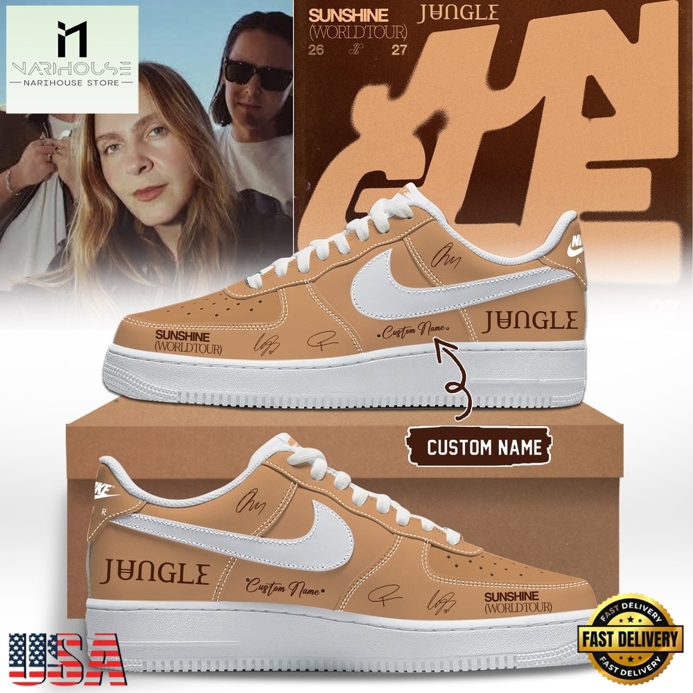 Jungle Sunshine World Tour 2026 27 Signature Air Force 1 Shoes Sneakers Jungle Sunshine World Tour 2026 27 Signature Air Force 1 Shoes Sneakers