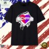 Kansas City Chiefs and TCU Horned Frogs mashup heart with Superman chest rip T Shirt, Stylish 2D Graphic Shirt 2 Kansas City Chiefs and TCU Horned Frogs mashup heart with Superman chest rip T Shirt, Stylish 2D Graphic Shirt Kansas City Chiefs And Tcu Horned Frogs Mashup Heart With Superman Chest Rip T Shirt