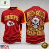Kansas City Chiefs NFL Till I’m Dead Forever Skull Fan Pride 3D Shirt, NFL Sporty Shirt Kansas City Chiefs Nfl Till I M Dead Forever Skull Fan Pride 3D Shirt