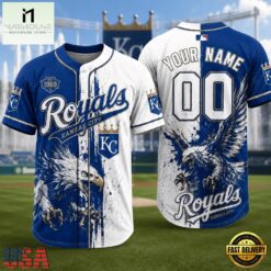 Kansas City Royals 2026 MLB Eagle America Personalized Baseball Jersey , MLB Sports Baseball Jersey Kansas City Royals 2026 Mlb Eagle America Personalized Baseball Jersey