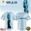 KaRol G Album NO ME ARREPIENTO DE SENTIR TANTO Chibi Baseball Jersey , Concert Baseball Jersey Karol G Album NO ME Arrepiento DE Sentir Tanto Chibi Baseball Jersey