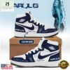 KaRol G Album NO ME ARREPIENTO DE SENTIR TANTO Custom Blue Air Jordan 1 Shoes , Music Fan AJ1 Sneakers Karol G Album NO ME Arrepiento DE Sentir Tanto Custom Blue Air Jordan 1 Shoes