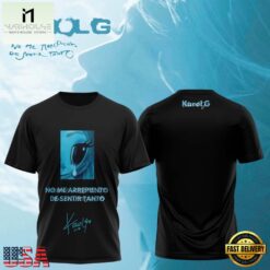 KaRol G Album NO ME ARREPIENTO DE SENTIR TANTO T Shirt , Music Fans 3D T Shirt Karol G Album NO ME Arrepiento DE Sentir Tanto T Shirt