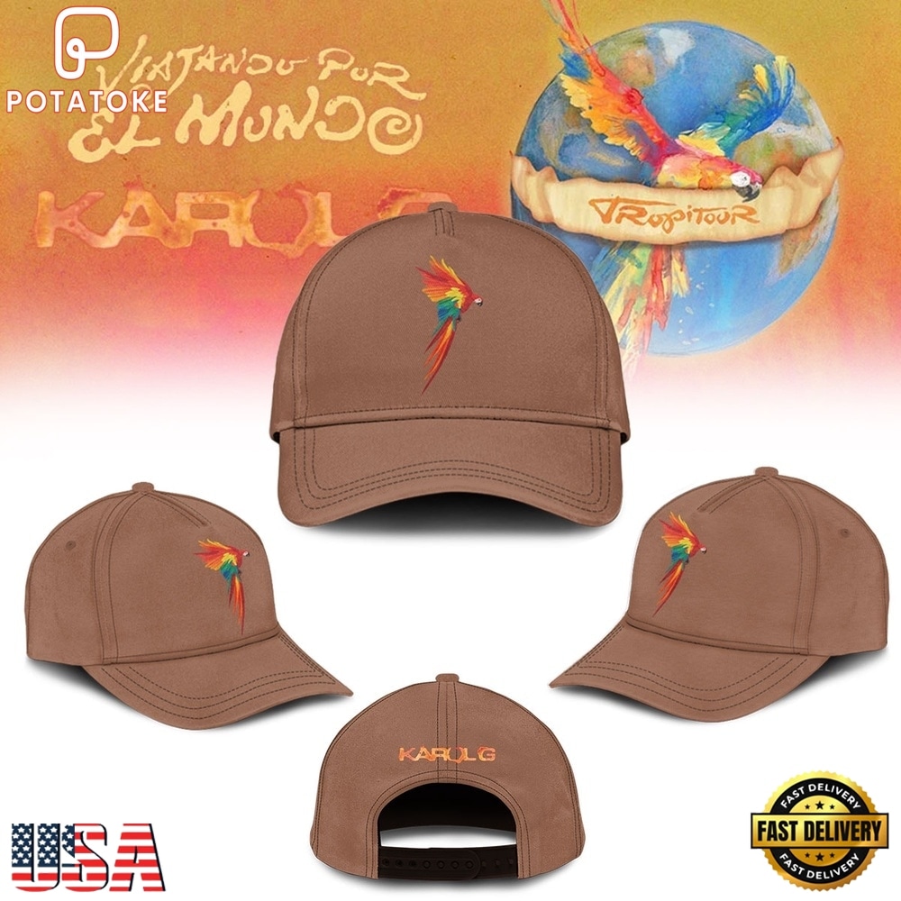 Karol G VIAJANDO POR EL MUNDO TROPITOUR Classic Cap Karol G VIAJANDO POR EL MUNDO TROPITOUR Classic Cap