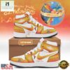 Karol G VIAJANDO POR EL MUNDO TROPITOUR Signed 2026 Orange Air Jordan 1 Shoes , Music Fan AJ1 Sneakers Karol G Viajando Por EL Mundo Tropitour Signed 2026 Orange Air Jordan 1 Shoes
