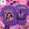 Katy Perry Electric Dreams, California Glow, Sing Loud Shine Brighter 3D Shirt, Popular 3D Music Tee Katy Perry Electric Dreams California Glow Sing Loud Shine Brighter 3D Shirt