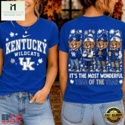 Kentucky Wildcats 2026 NCAA Autumn Festive Cheer T Shirt , NCAA College 3D Shirt Kentucky Wildcats 2026 Ncaa Autumn Festive Cheer T Shirt