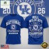 Kentucky Wildcats NCAA Road to Glory 2026 Football Champions 3D Shirt , NCAA College 3D Shirt Kentucky Wildcats Ncaa Road TO Glory 2026 Football Champions 3D Shirt
