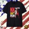 KK Don’t Play Indiana Fever 21 Signature T Shirt , Stylish 2D Graphic Shirt KK Don T Play Indiana Fever 21 Signature T Shirt