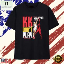 KK Don’t Play Indiana Fever 21 Signature T Shirt , Stylish 2D Graphic Shirt KK Don T Play Indiana Fever 21 Signature T Shirt