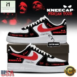 KNEECAP FENIAN TOUR Limited Edition Signature 2026 Black Air Force 1 Shoes Sneakers