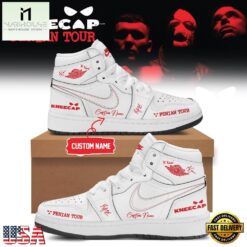 KNEECAP FENIAN TOUR Limited Edition Signature 2026 White Air Jordan 1 Shoes Sneakers