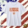 La Grinta di Clemson Tigers Basketball NCAA T Shirt , Stylish 2D Graphic Shirt LA Grinta DI Clemson Tigers Basketball Ncaa T Shirt