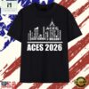 Las Vegas Aces 2026 Typography Skyline Fan T Shirt , Stylish 2D Graphic Shirt 3 Las Vegas Aces 2026 Typography Skyline Fan T Shirt , Stylish 2D Graphic Shirt Las Vegas Aces 2026 Typography Skyline Fan T Shirt