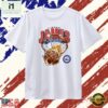 LeBron James 23 Philadelphia 76ers On Fire Hoop T Shirt, Stylish 2D Graphic Shirt Lebron James 23 Philadelphia 76ers ON Fire Hoop T Shirt