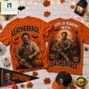 Life Is Scarier With Leatherface Halloween 2026 3D Shirt , Music Fans 3D T Shirt Life IS Scarier With Leatherface Halloween 2026 3D Shirt