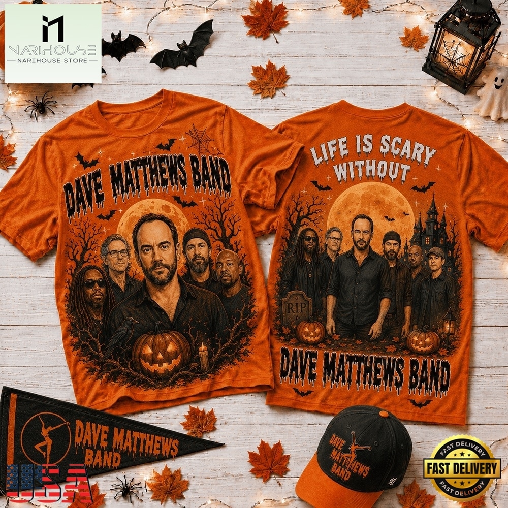 Life Is Scary Without Dave Matthews Band Halloween 2026 3D Shirt , Popular 3D Music Tee Life Is Scary Without Dave Matthews Band Halloween 2026 3D Shirt , Popular 3D Music Tee