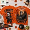 Life Is Scary Without Ghost Band Halloween 2026 3D Shirt , Popular 3D Music Tee Life IS Scary Without Ghost Band Halloween 2026 3D Shirt