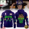 Limited Edition Los Angeles Lakers x Billie Eilish Purple Hoodie, Popular 3D Music Tee Limited Edition Los Angeles Lakers X Billie Eilish Purple Hoodie