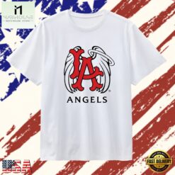 Los Angeles Angels Logo MLB Baseball 2026 Vintage T Shirt , Stylish 2D Graphic Shirt Los Angeles Angels Logo Mlb Baseball 2026 Vintage T Shirt