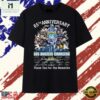 Los Angeles Chargers 65th Anniversary 1960 2025 Legends Signatures T Shirt, Stylish 2D Graphic Shirt Los Angeles Chargers 65th Anniversary 1960 2025 Legends Signatures T Shirt