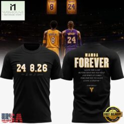 Los Angeles Lakers 8 24 Forever 8 Forever 24 Forever Kobe T Shirt, Popular 3D Music Tee Los Angeles Lakers 8 24 Forever 8 Forever 24 Forever Kobe T Shirt