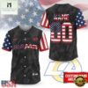 Los Angeles Rams NFL American Pride Custom Baseball Jersey Shirt , NFL Game Day Jersey Los Angeles Rams Nfl American Pride Custom Baseball Jersey Shirt