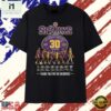 Los Angeles Sparks 30th Season 1997 2026 Signatures WNBA T Shirt , Stylish 2D Graphic Shirt Los Angeles Sparks 30th Season 1997 2026 Signatures Wnba T Shirt