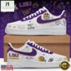 LSU Tigers 2026 NCAA Football Back To School Air Force 1 Shoes Sneakers , Sporty Sneakers Shoes Lsu Tigers 2026 Ncaa Football Back TO School Air Force 1 Shoes Sneakers