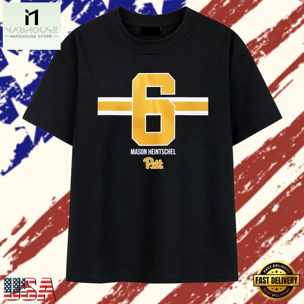 Mason Heintschel Pitt Panthers number 6 jersey T Shirt , Stylish 2D Graphic Shirt Mason Heintschel Pitt Panthers number 6 jersey T Shirt , Stylish 2D Graphic Shirt