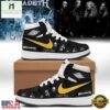 Megadeth 2026 Signed Black Air Jordan 1 Hightop Shoes