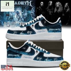 Megadeth Limited Signed Air Force 1 Shoes Sneaker