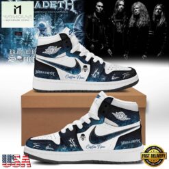 Megadeth Limited Signed Air Jordan 1 Hightop Shoes