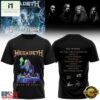 Megadeth Rock Band 2026 Signed New Design T Shirt , Popular 3D Music Tee Megadeth Rock Band 2026 Signed New Design T Shirt