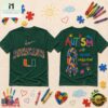 Miami Hurricanes NCAA Autism Awareness Puzzle Ribbon T Shirt , NCAA College 3D Shirt 3 Miami Hurricanes NCAA Autism Awareness Puzzle Ribbon T Shirt , NCAA College 3D Shirt Miami Hurricanes Ncaa Autism Awareness Puzzle Ribbon T Shirt