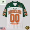 Miami Hurricanes NCAA College Team Pride Personalized Football jersey, NCAA Football Fan Jersey Miami Hurricanes Ncaa College Team Pride Personalized Football Jersey