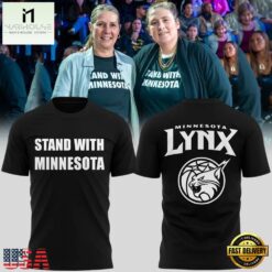 Minnesota Lynx Stand with Minnesota 2026 T Shirt , Sport Trend T Shirt Minnesota Lynx Stand With Minnesota 2026 T Shirt
