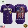 Minnesota Vikings NFL Stand For The Flag Kneel For The Cross Baseball Jersey Shirt , NFL Game Day Jersey Minnesota Vikings Nfl Stand For The Flag Kneel For The Cross Baseball Jersey Shirt