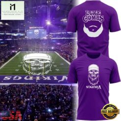Minnesota Vikings x Luke Combs Skull Beard 2026 T Shirt , Popular 3D Music Tee Minnesota Vikings X Luke Combs Skull Beard 2026 T Shirt