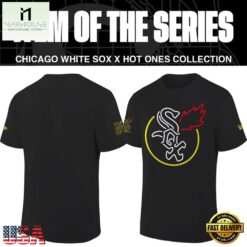 MLB Chicago White Sox x First We Feast x Hot Ones Black T Shirt, Popular 3D Music Tee Mlb Chicago White Sox X First WE Feast X Hot Ones Black T Shirt