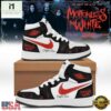 Motionless In White The Sweat And Blood Tour Signed 2026 Black Air Jordan 1 Hightop Shoes