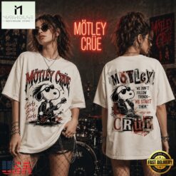 Motley Crue Rock Snoopy Vintage Girls Girls Girls 3D Shirt , Music Fans 3D T Shirt Motley Crue Rock Snoopy Vintage Girls Girls Girls 3D Shirt