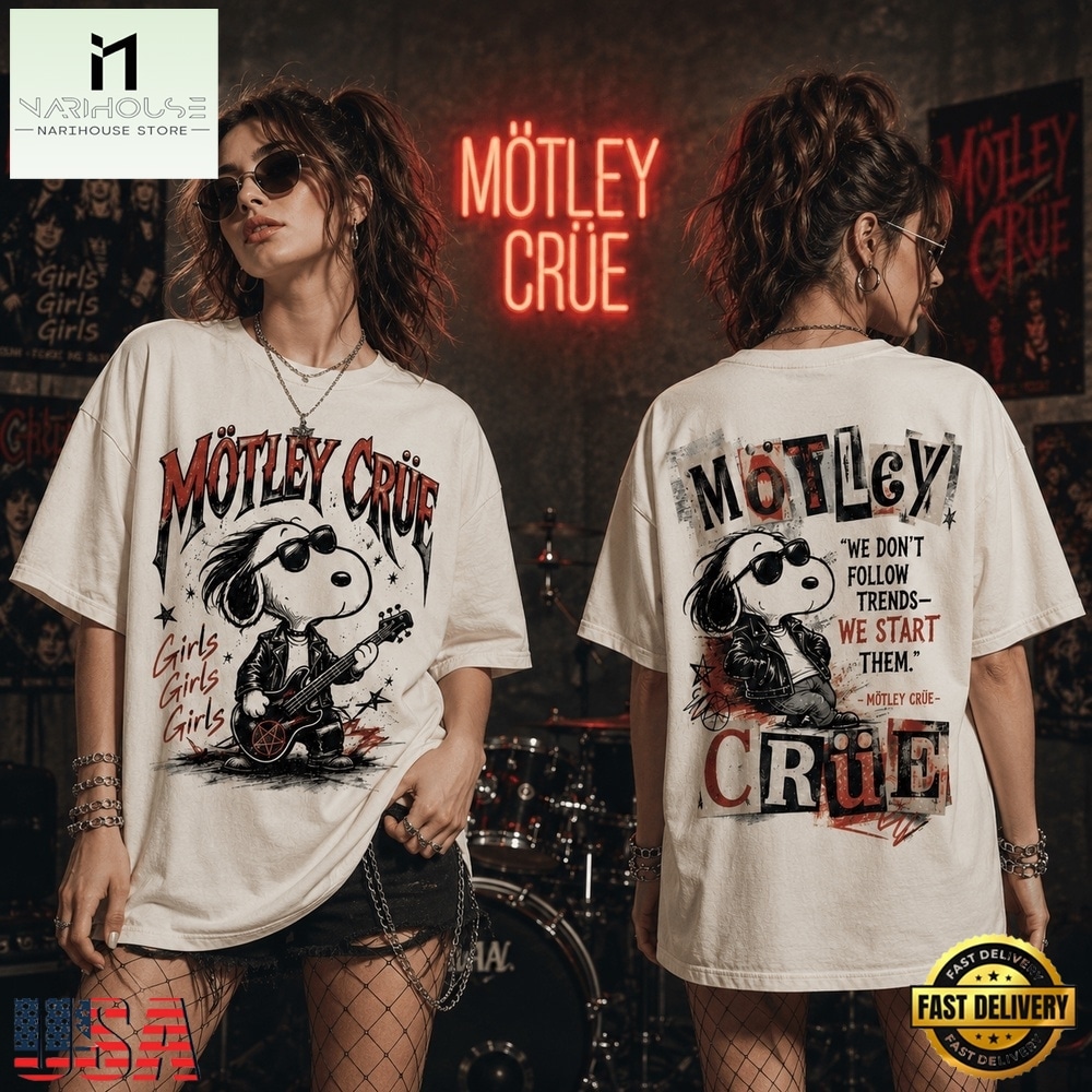Motley Crue Rock Snoopy Vintage Girls Girls Girls 3D Shirt , Music Fans 3D T Shirt Motley Crue Rock Snoopy Vintage Girls Girls Girls 3D Shirt , Music Fans 3D T Shirt