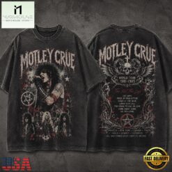 Motley Crue, World Tour 1981 1985, Rock Band Graphic, Metal Fan Gift 3D Shirt, Popular 3D Music Tee Motley Crue World Tour 1981 1985 Rock Band Graphic Metal Fan Gift 3D Shirt