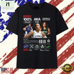 Napheesa Collier Phee Minnesota Lynx Queens Of The Court T Shirt , Stylish 2D Graphic Shirt Napheesa Collier Phee Minnesota Lynx Queens OF The Court T Shirt