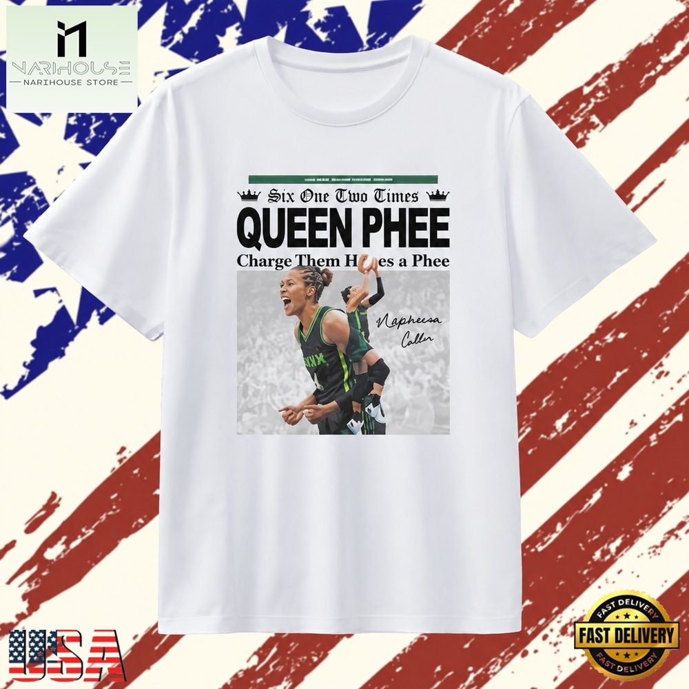 Napheesa Collier Queen Phee Minnesota Lynx WNBA Season Signature , Stylish 2D Graphic Shirt Napheesa Collier Queen Phee Minnesota Lynx WNBA Season Signature , Stylish 2D Graphic Shirt